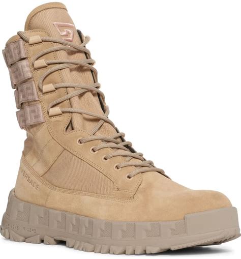 versace desert boots|versace military boots.